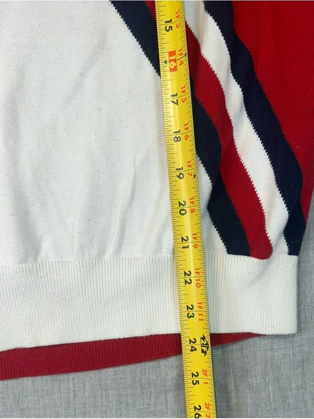 Tommy Hilfiger Collegiate sweater and Navy Preppy Mini Skirt Outfit